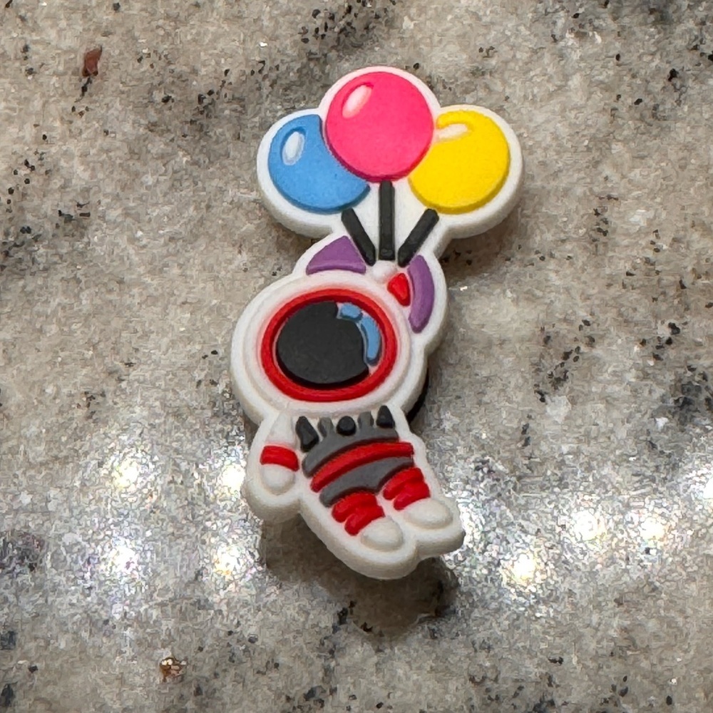 Croc charm Colorful Astronaut Balloon